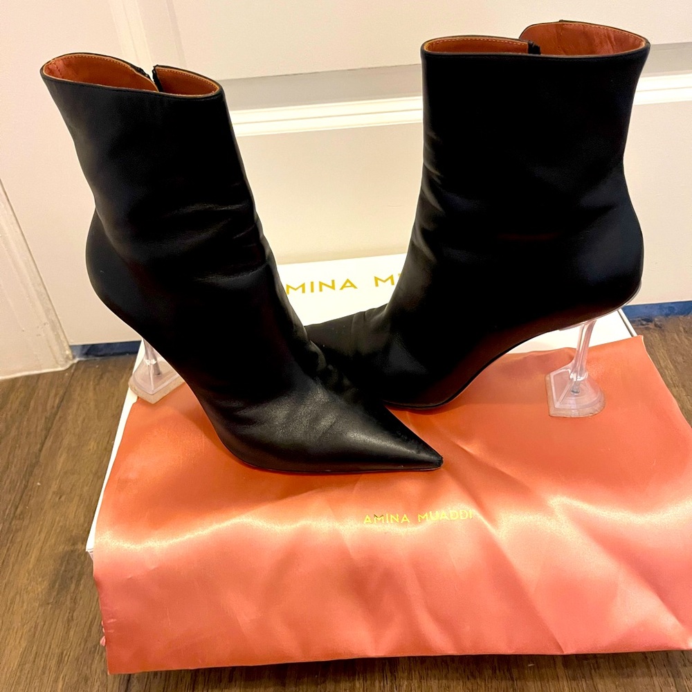 Amina muaddi shoes